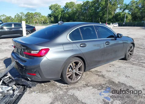 2021 BMW 330I z USA, uszkodzony, nr VIN 3MW5R1J05M8B68628